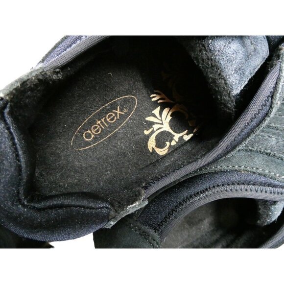 Aetrex Laney‎ Bungee Slip On Shoes Sneaker Black Women's US 7.5-8 - Picture 8 of 11
